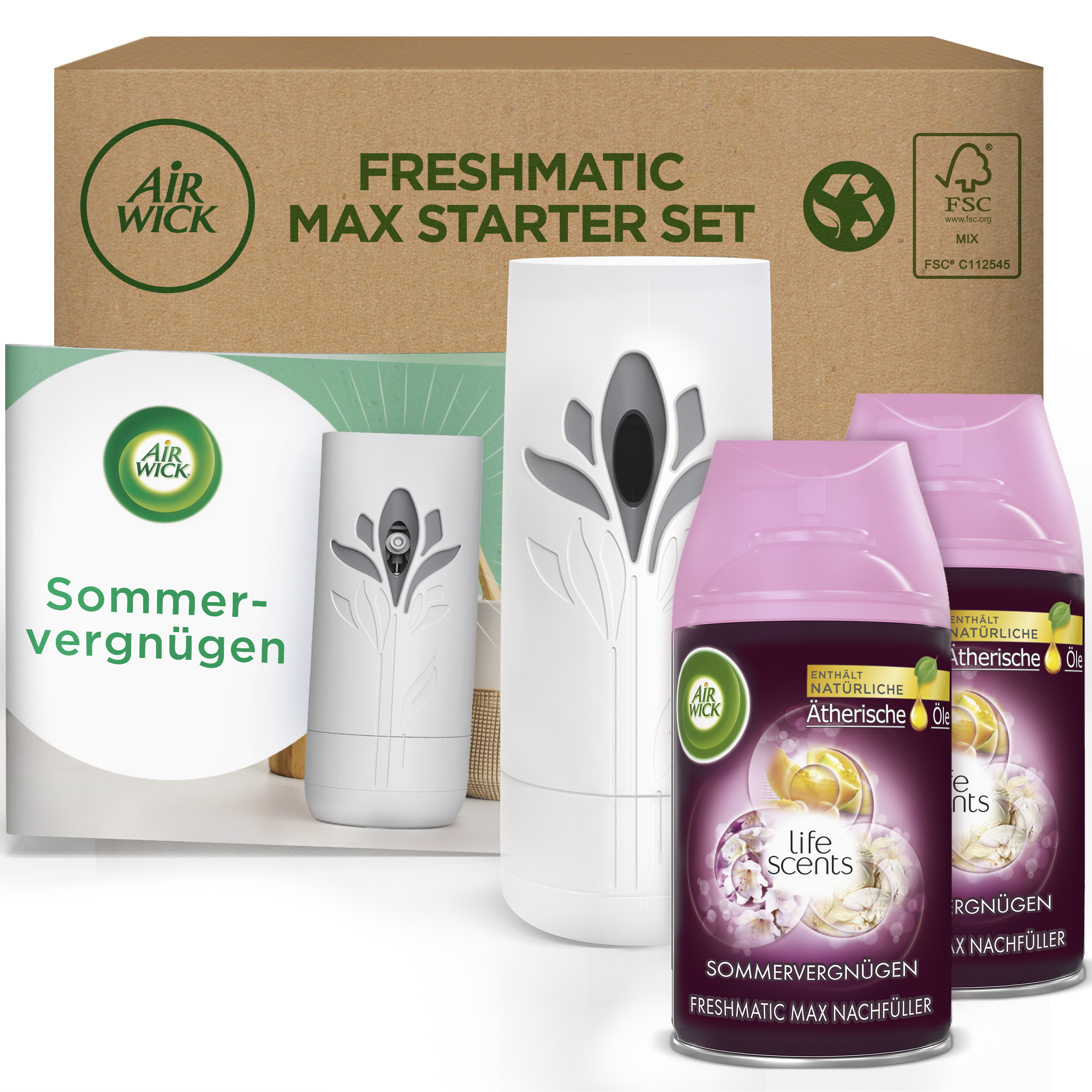 Air Wick Freshmatic Max eCom Starter-Set Sommervergnügen